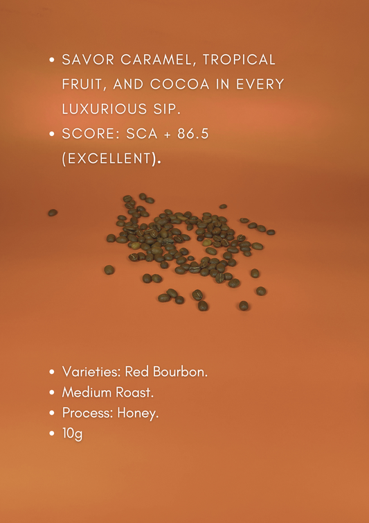 Red Bourbon - SCA +86.5 EXCELLENT.