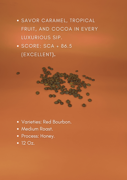 Red Bourbon - SCA +86.5 EXCELLENT.